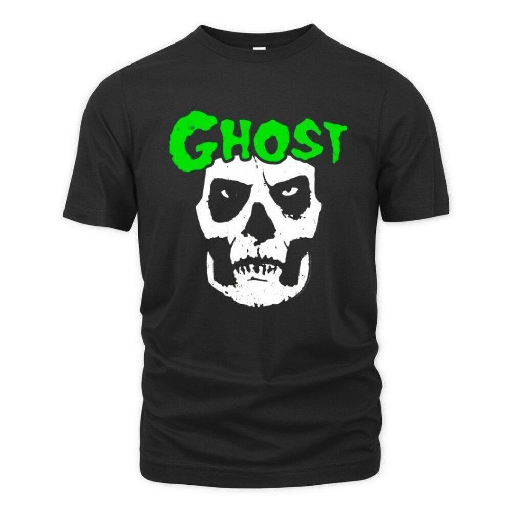 Ghost Misfits Tribute Swedish Rock Band Music Fan Concert Graphic Tee Shirt